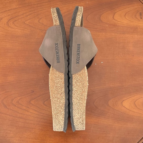 Birkenstock Madrid Brown Leather Slide Sandals | EU 39 - Picture 7 of 8